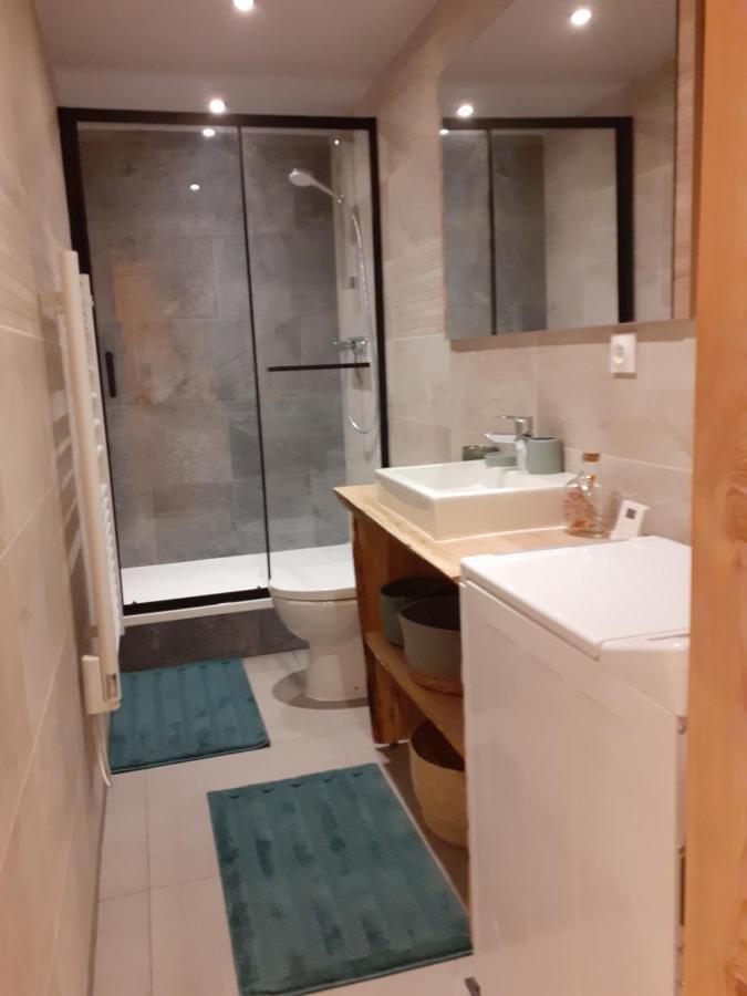 Appartement Chaleureux Avec Wifi De 10 Personnes A Val-Cenis 란슬부르 몽 세니 외부 사진