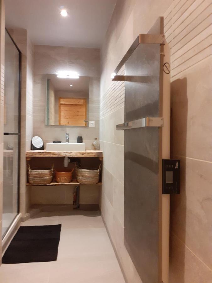 Appartement Chaleureux Avec Wifi De 10 Personnes A Val-Cenis 란슬부르 몽 세니 외부 사진