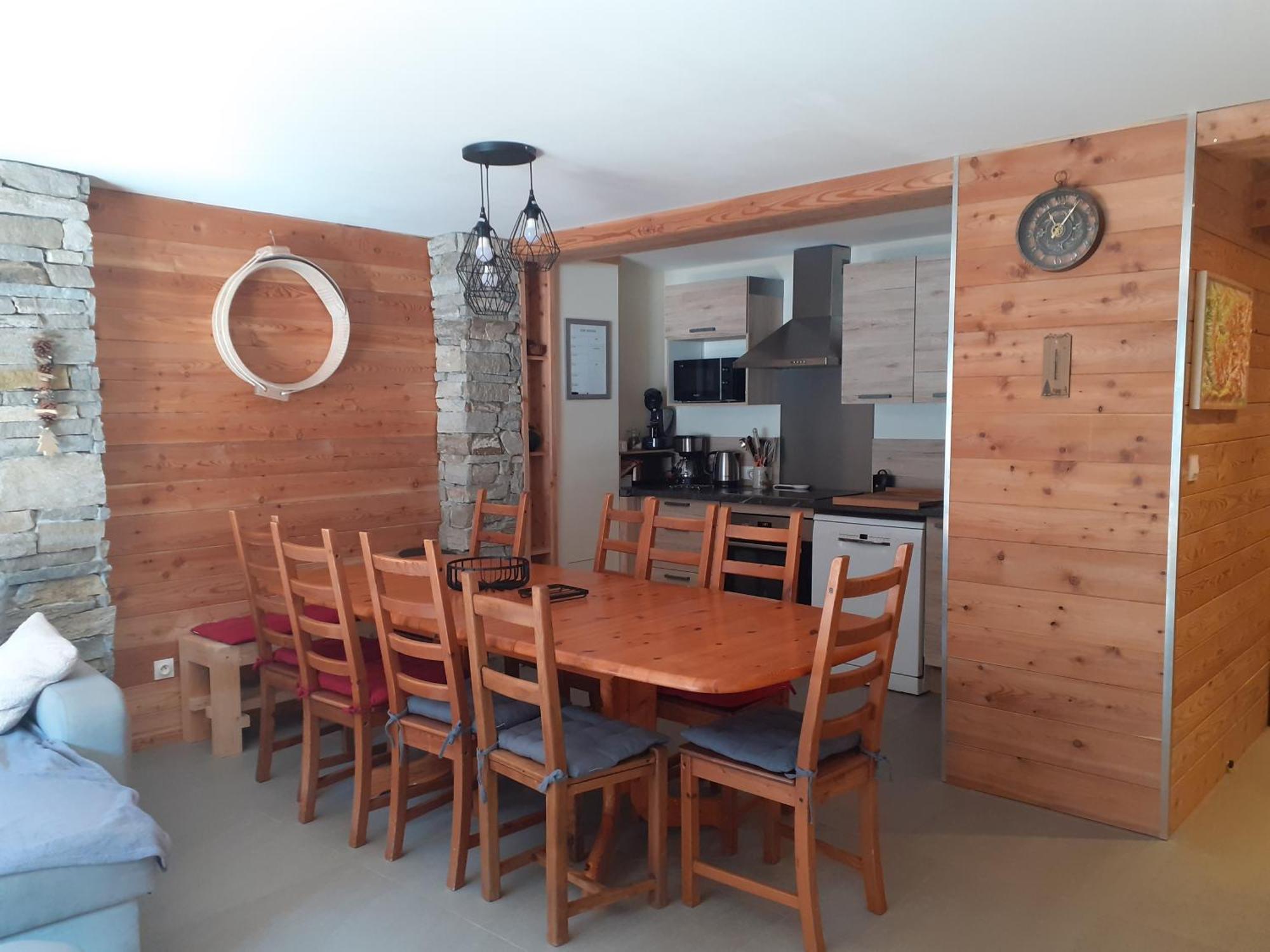 Appartement Chaleureux Avec Wifi De 10 Personnes A Val-Cenis 란슬부르 몽 세니 외부 사진